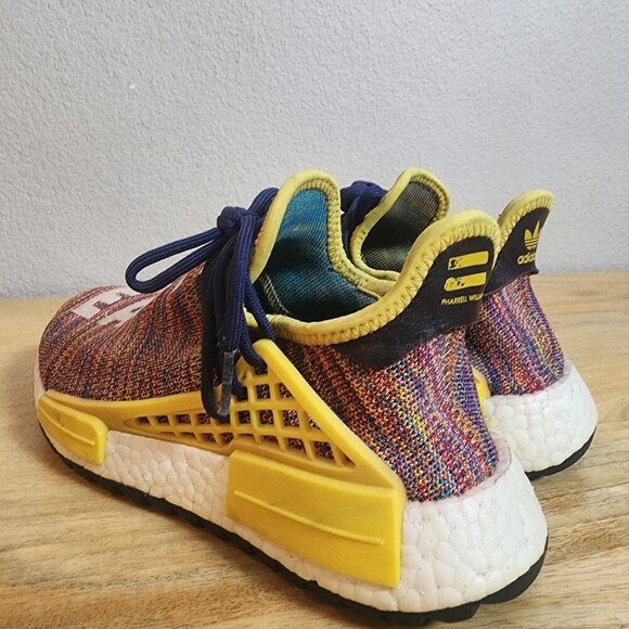 Adidas Pharrell Williams Hu NMD Shoes Mens Size 6 Body Earth Multicolor Boost main image 7
